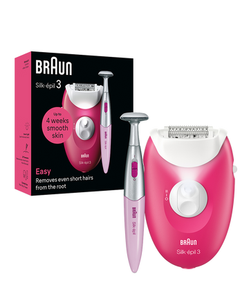 Silk-épil 3 Corded Epilator with Bikini Trimmer